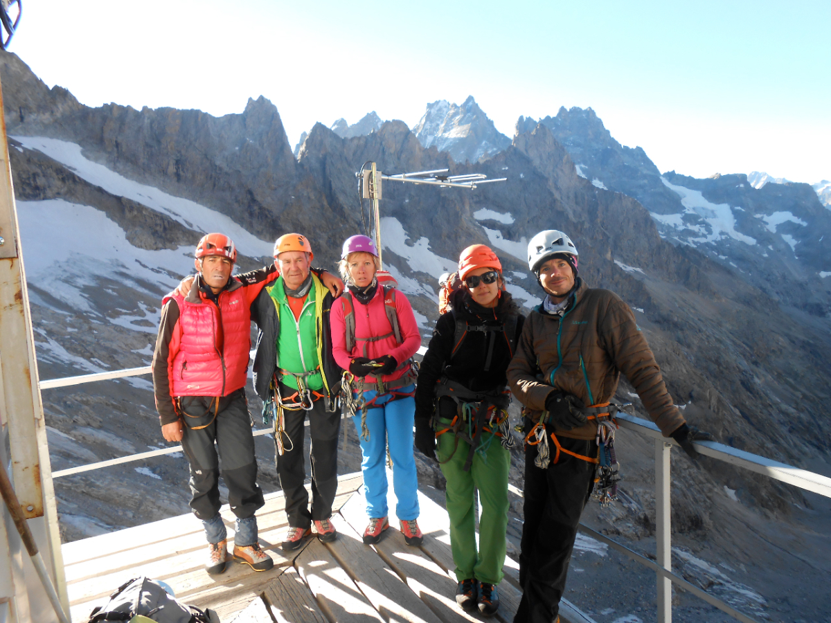 Au refuge du Promontoire. Photo L. Condemine